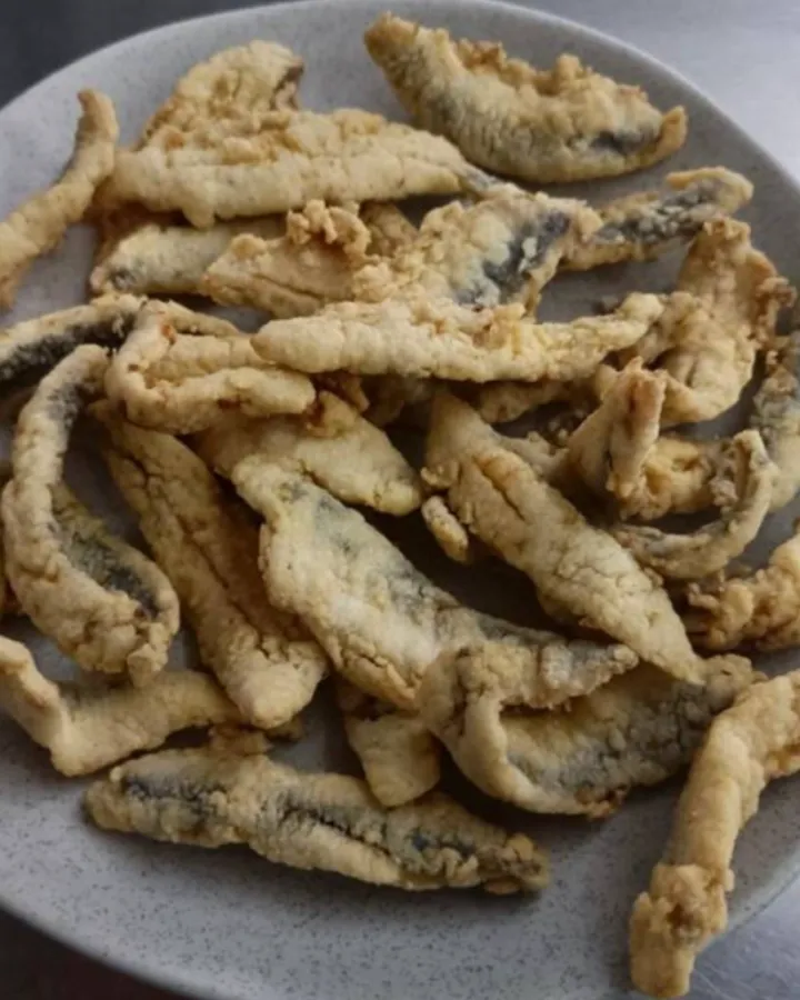Boquerones fritos al limón